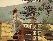 Winslow Homer On the ladder France oil painting artist